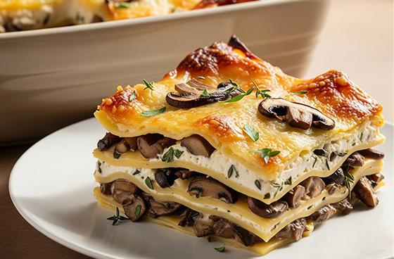 Mushroom Lasagna